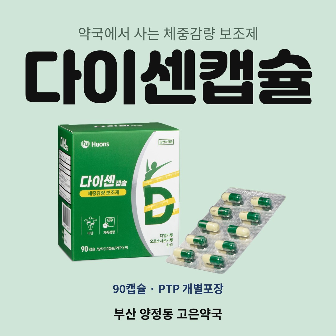 다이센캡슐, 병원 처방 없이 약국에서 사는 다이어트약 = 녹차 카테킨 + 자바차