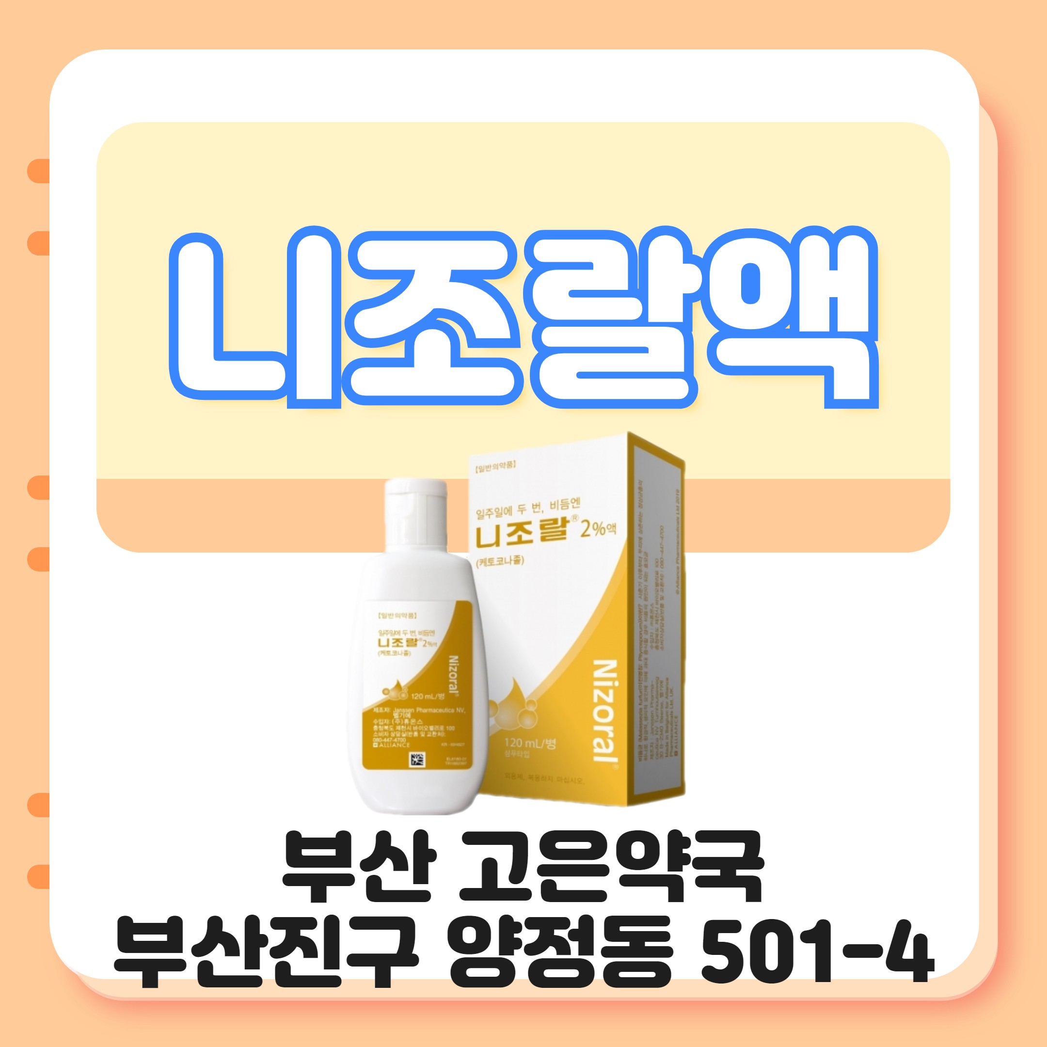 지루성두피염 진균증 니조랄액 효과적인 샴푸 방법