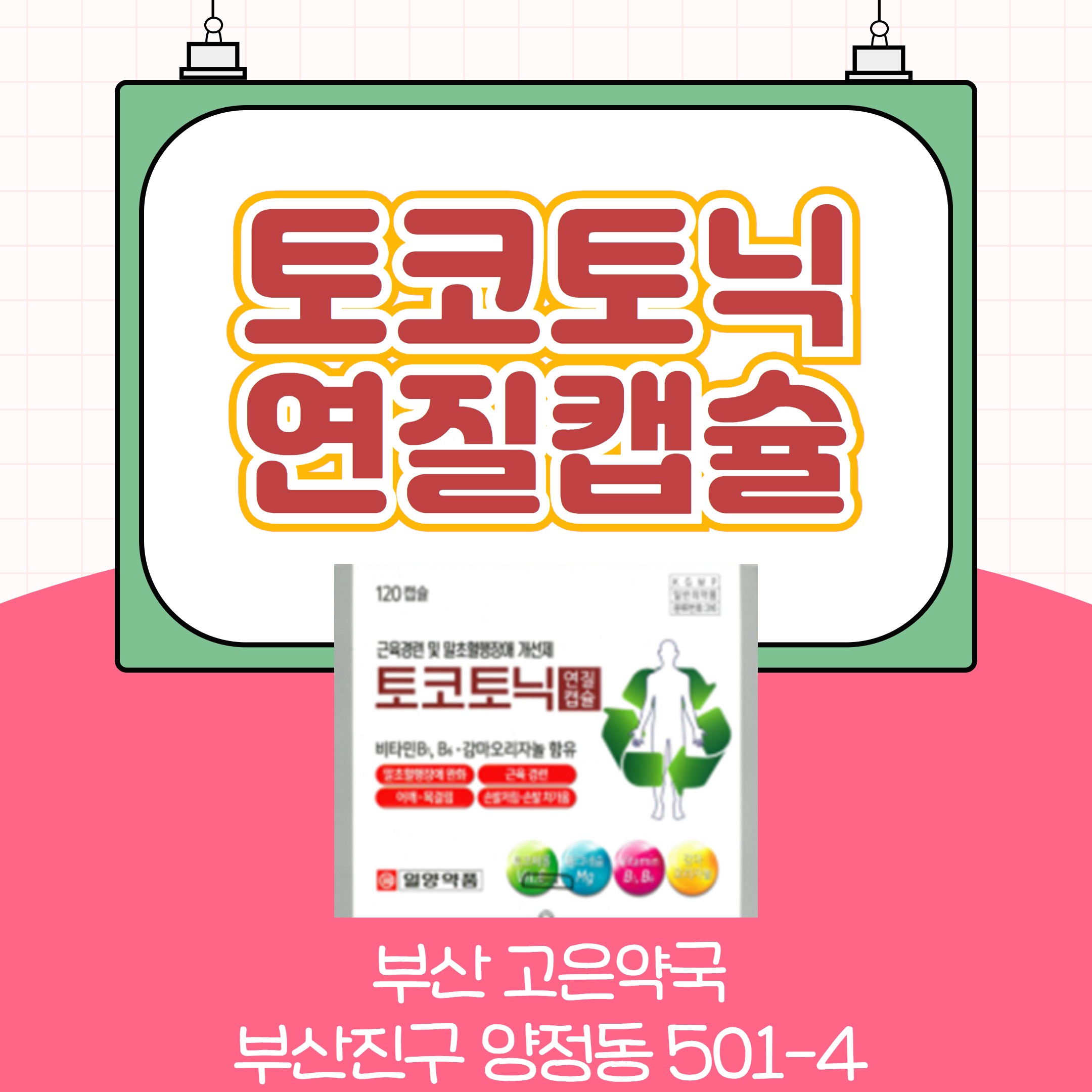 토코토닉연질캡슐 어깨결림 수족냉증 수족저림 효능